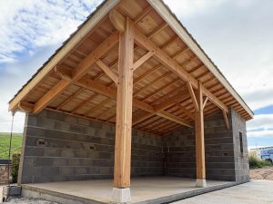 charpente vue 3 atelier bois concept loïc chambru